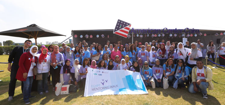 The Global Women Mentoring Walk – Egypt 2018